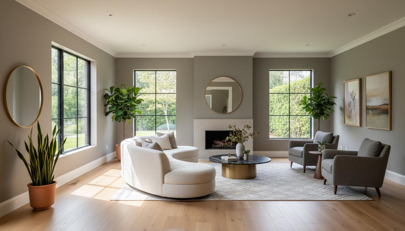 Benjamin Moore painted interior