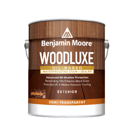 Benjamin Moore Woodluxe oil-based stain gallon