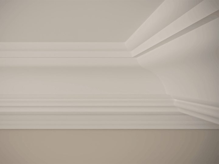 Garden State Lumber crown moulding in a kitchen