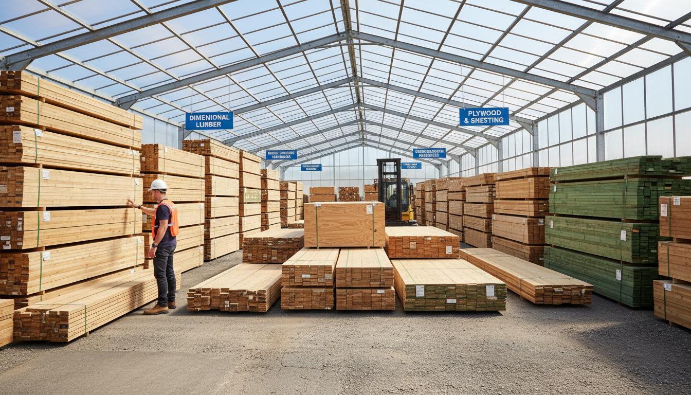 Lumber, Decking & <em>Building Materials</em>.