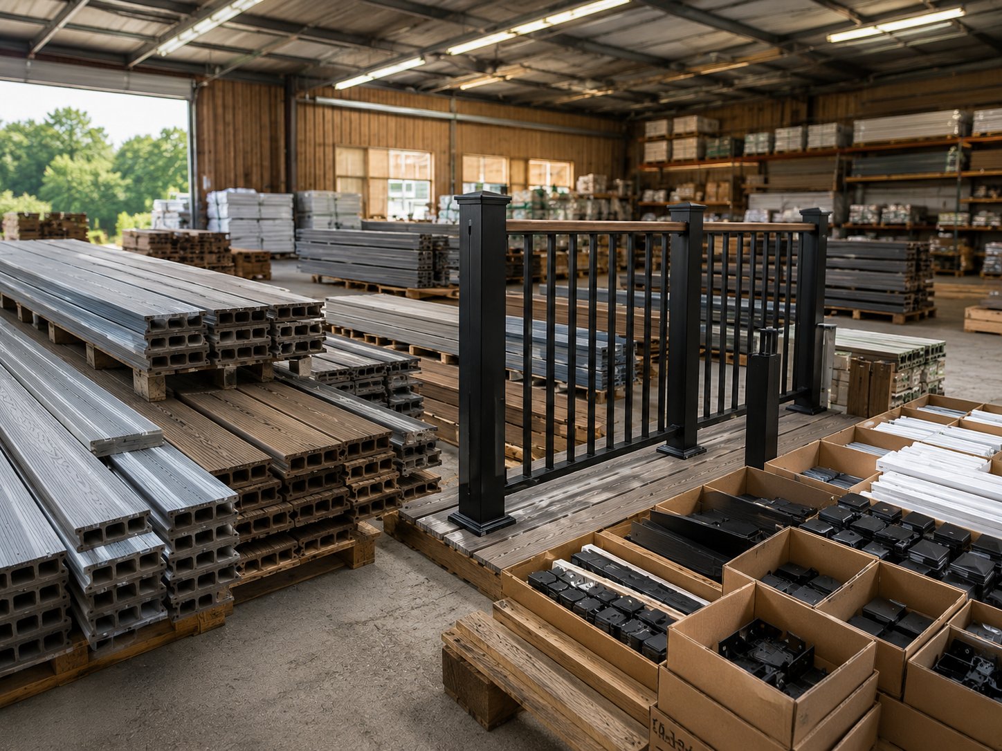 Decking and outdoor structure lots