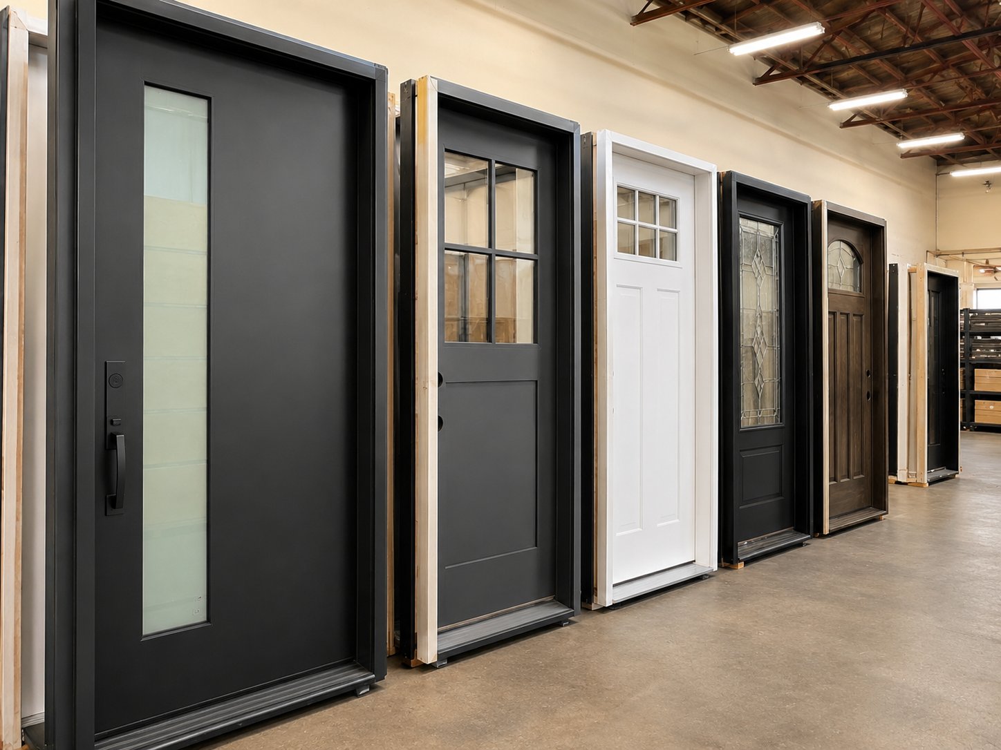 Therma-Tru black entry upgrade