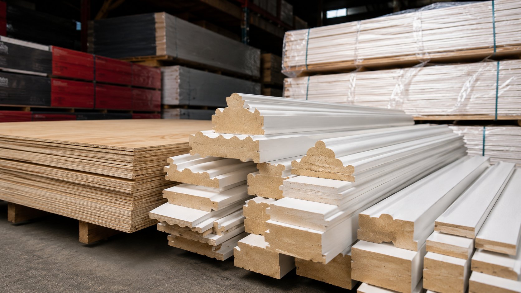 Millwork stock