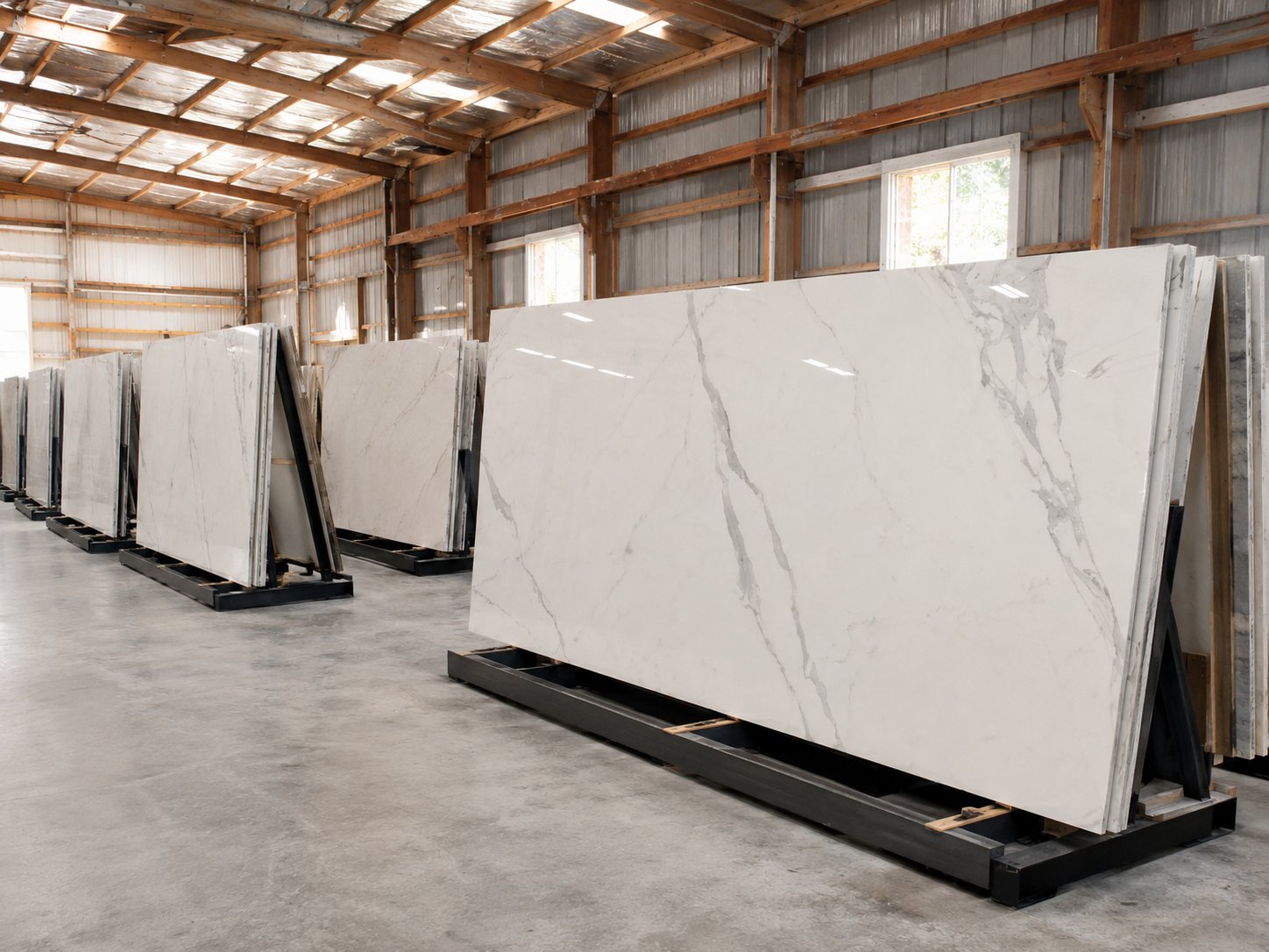 Quartz slabs