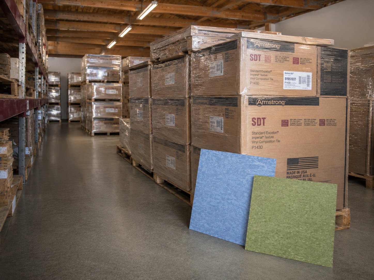 VCT and resilient flooring