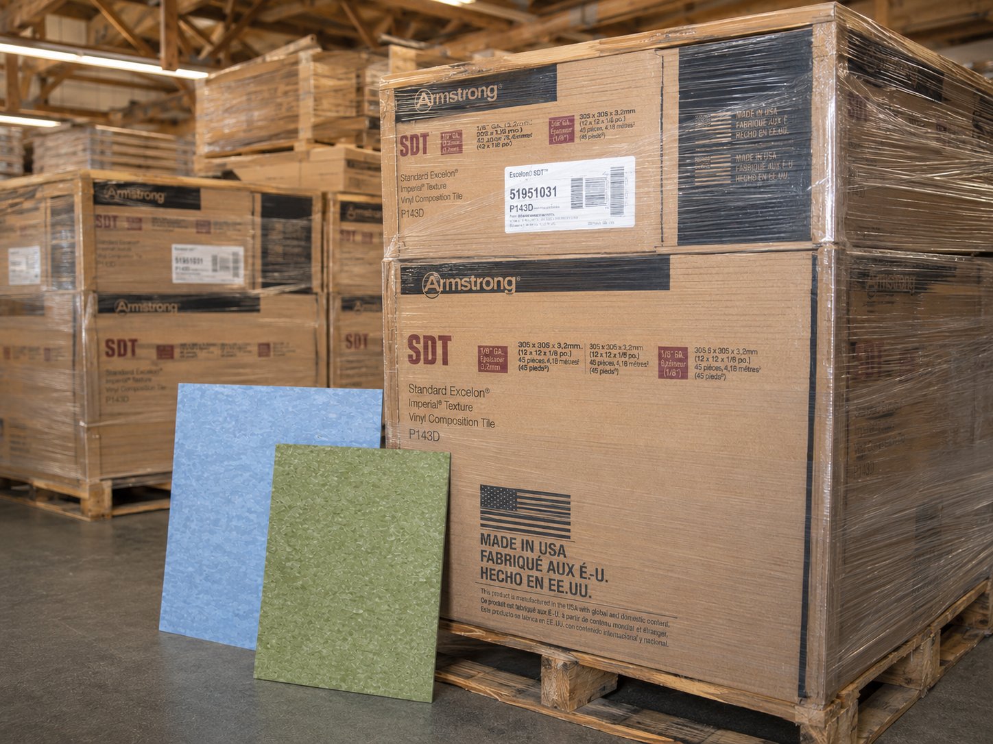 VCT and resilient flooring