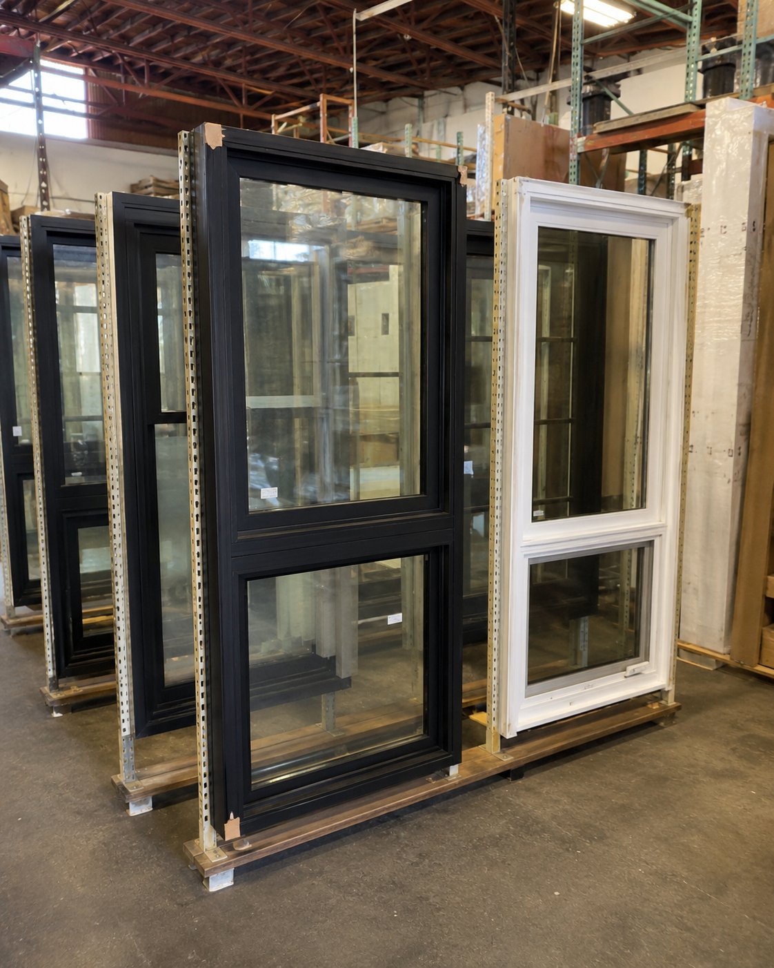 Window units staged at Millhurst Mills