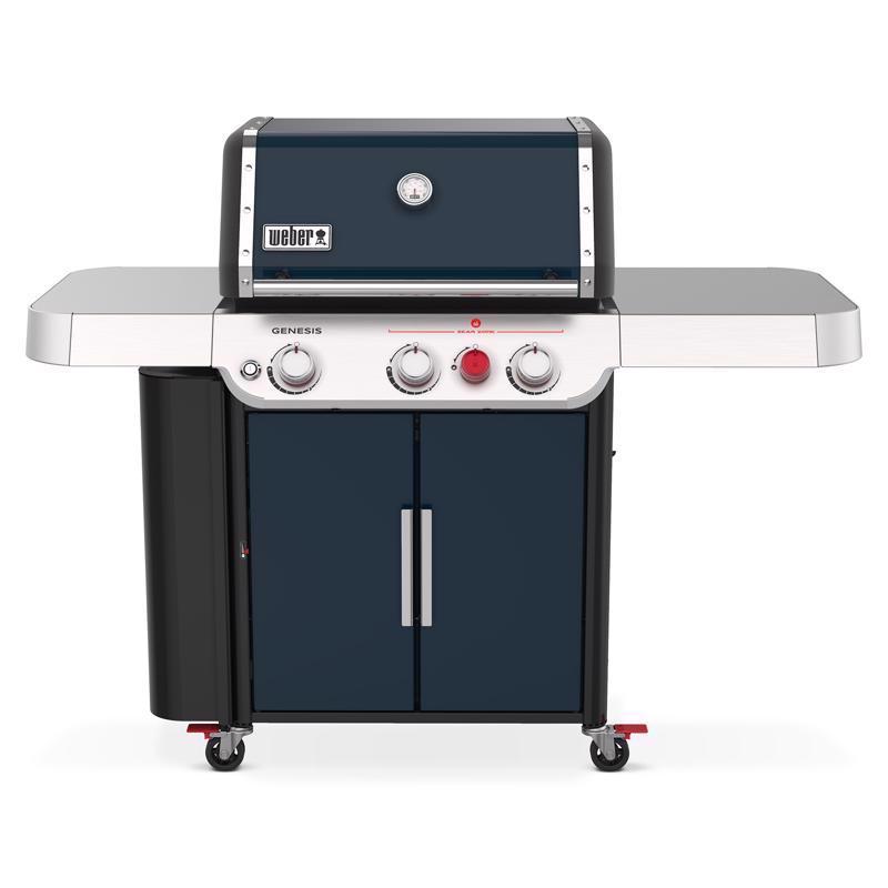 Weber gas grill cabinet in Navy