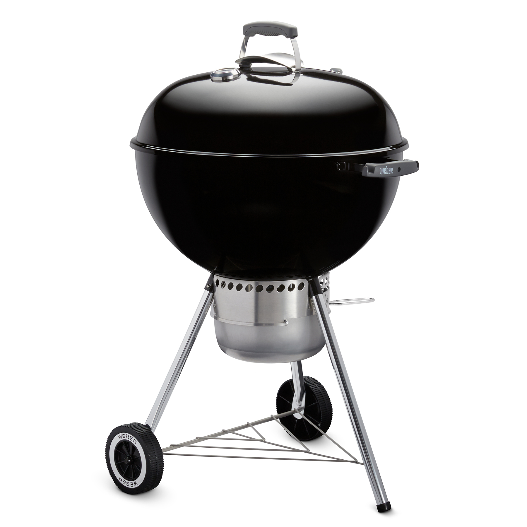 Weber charcoal kettle in Black